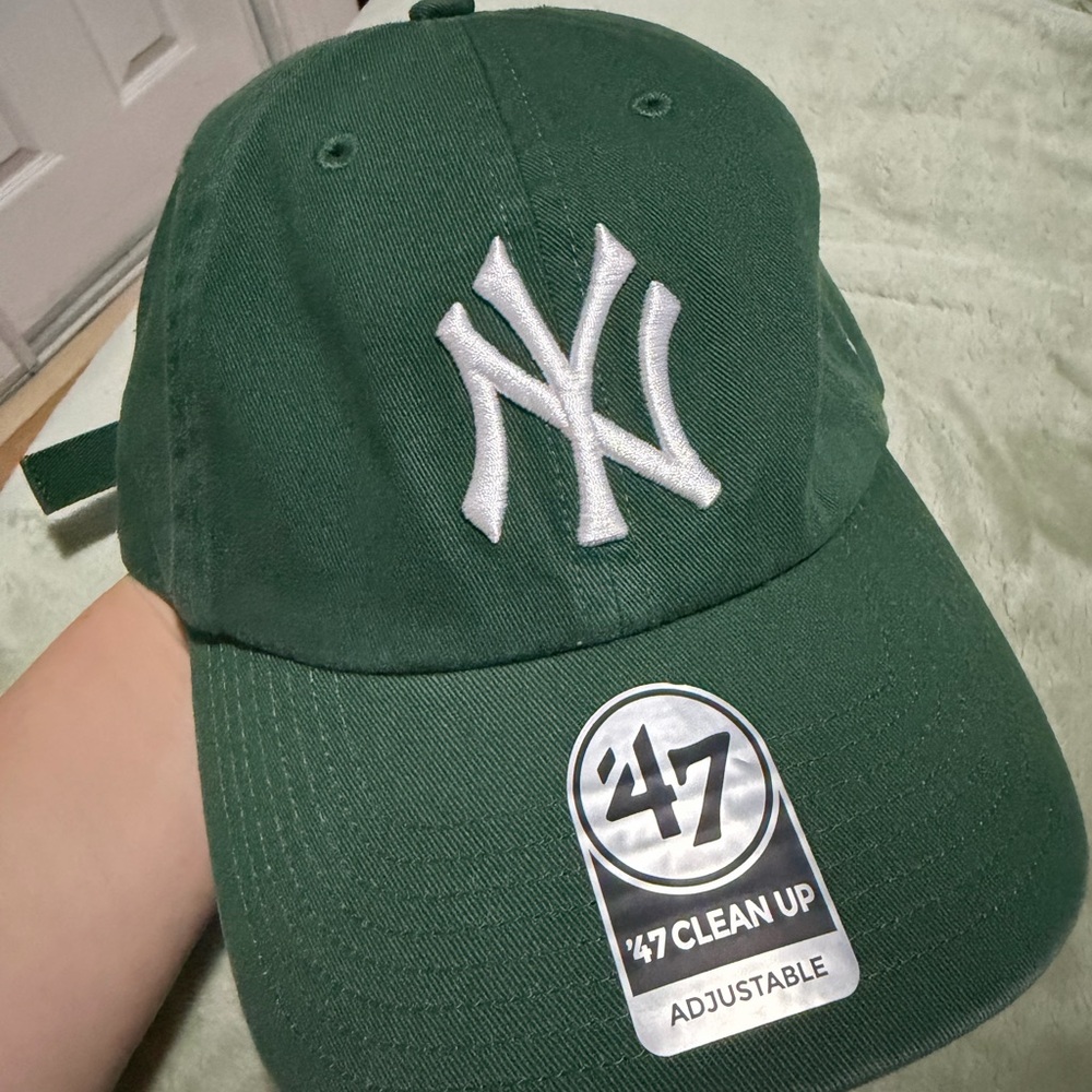 47 Brand Forest Green NY Cap